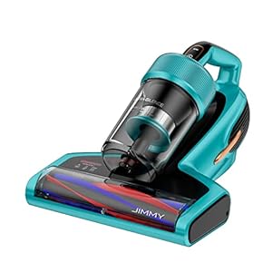 JIMMY BX7 Pro draagbare stofzuiger tegen mijten, 700 W, uv-sterilisatie en ultrasoon, intelligente vuilsensor, dual cyclonic filtersysteem en kwaliteitscertificaat