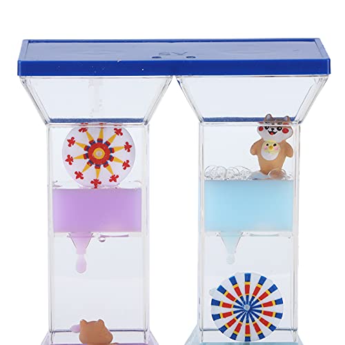 Sand Timers, Sensory Play Desk Decor Colourful Liquid Motion Bubbler Visual Timer Sand Timer for Ornaments - Image 4