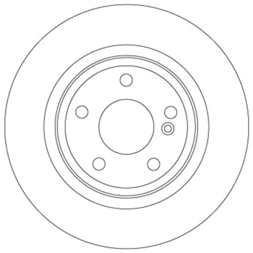 Disque de frein TRW DF6886 pour essieu de voiture - 4