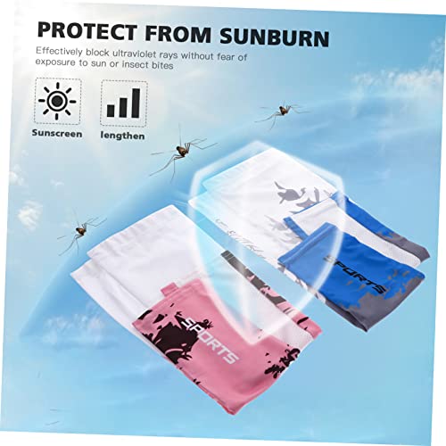 SUPVOX 2 Pares Mangas protetoe solar proteção solar suporte para poste de cortina de madeira proteto