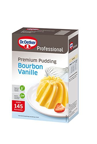 Dr. Oetker Professional Premium Pudding Bourbon-Vanille, Puddingpulver in 1 kg...