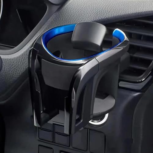YPFYBHD Portavasos para Coche, 2 en 1, Soporte para Botellas con Ventilación de Aire, Soporte para Teléfono Inteligente, Compatible con Fiat Audace Turbo,C