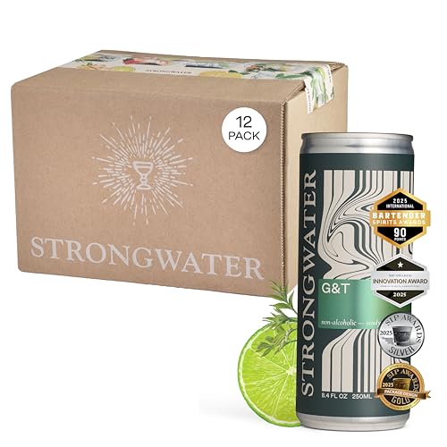 Strongwater Non Alcoholic Gin & Tonic - 12 Pack Cans