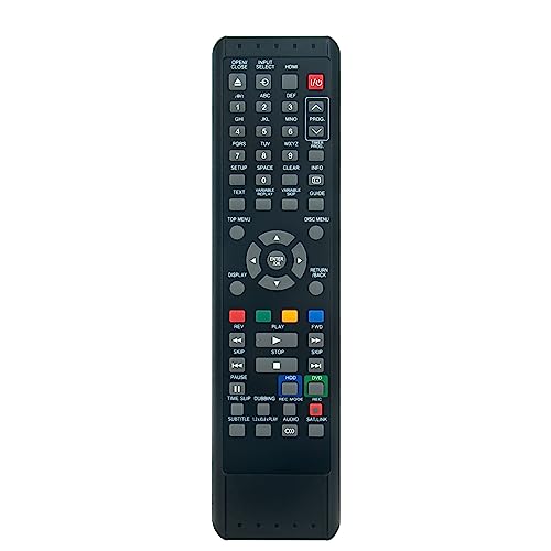 VINABTY SE-R0309 Replacement Remote Compatible with Toshiba HDD DVD Video Recorder RD-88DTKB RD-98DTKB