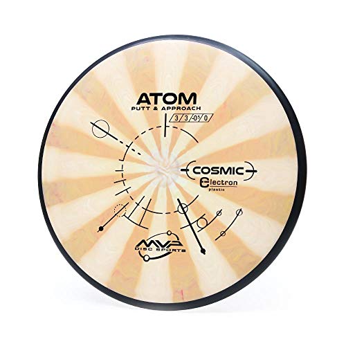 MVP Disc Sports Cosmic Electron Atom Putter Golf Disc [Colors May Vary] - 165-169g