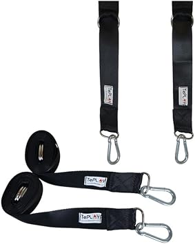 Teplay Carrier Suspended Belt Swing and Hammock Extension Rope