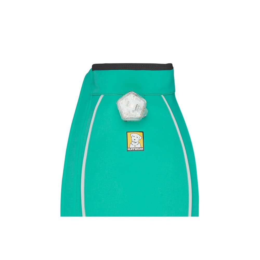 RUFFWEAR Chaqueta de Abrigo de Perro, Cloud Chaser, Resistente a la Intemperie, Protege a tu Perro del Frio, Aurora Teal, X-Large