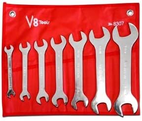 V8 Tools (V8 8307) 7 Piece Super Thin Wrench Set