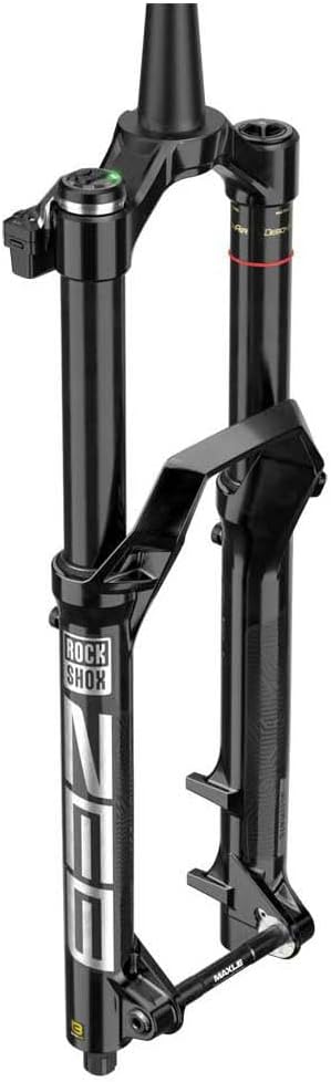 RockShox Lower Leg - Zeb Ultimate A1+ /Zeb Flight Attendant A2+ (2023+), 29", 15 x 110 mm, Gloss Black