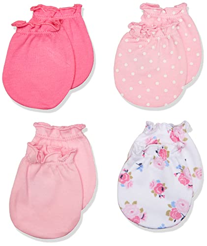 Image of Luvable Friends Unisex Baby Cotton Scratch Mittens