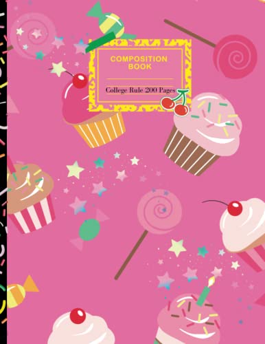 Sweet Scribbles: A Deliciously Fun Composition Book: A Fun and