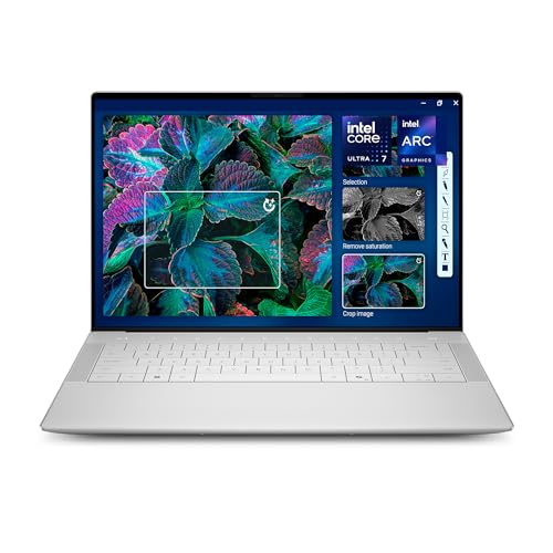 Dell 14 Premium Laptop DA14250-14.5-inch Touch 3.2K OLED 48-120Hz Display, Intel® Core™ Ultra 7 255H, Intel® Arc™ Graphics, 32GB Memory, 1TB SSD, Backlit English Keyboard with Fingerprint Reader