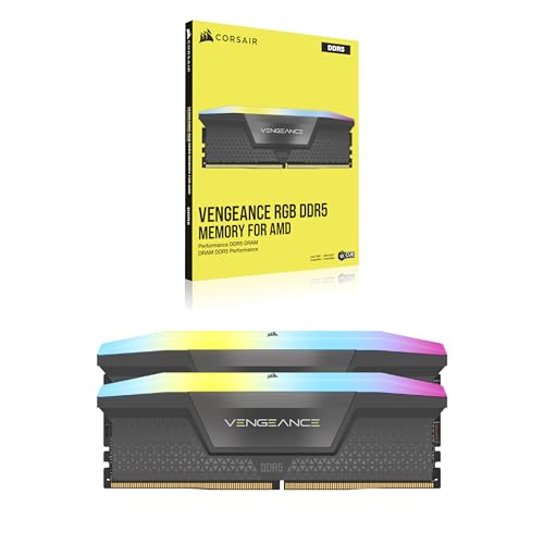 CORSAIR-Vengeance-RGB-DDR5-RAM-96GB-2x48GB-6000MHz-CL36-44-44-96-14V-AMD-Expo-Intel-XMP-30-Desktop-Computer-Memory--Gray-CMH96GX5M2E6000Z36 CORSAIR Vengeance RGB DDR5 RAM 96GB (2x48GB) 6000MHz CL36-44-44-96 1.4V AMD Expo Intel XMP 3.0 Desktop Computer Memory – Gray (CMH96GX5M2E6000Z36) - Image 7