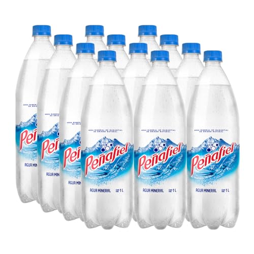 Peñafiel, Agua Mineral 1 L, Botella Pet (12 pack)