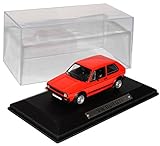 Modell befindet sich in einer stilvollen passenden Verpackung, mit Sockel und Vitrine. Hergestellt von Norev