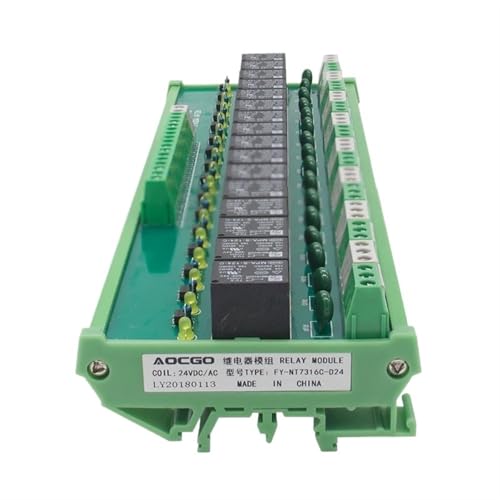 Módulo de relés de 16 canales para solucionar el cableado saturado en paneles 24VDC 2