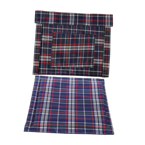 ERINGOGO Set Office Chair Cushion Set with Backrest Oxford for Wheelchair Comfortable Lumbar Support for Home Outdoor Activities Travel and Car Seat Use