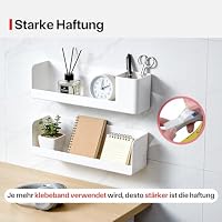 Doppelseitiges Klebeband Extra Stark, 10mm × 3m Doppelklebeband Schaumstoffband, 1600T PE - Montageklebeband, Wasserdichtes Starkes Klebeband für Innen- und, Befestigung von Gegenständen, Bildern – Ansicht 4