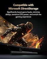 Lexar SSD 4TB PCIe 5.0 Gen5 NVMe SSD - Bis zu 14.000MB/s, Erweiterte Thermokontrolle, DirectStorage-SSD für AI-Lasten, Gaming & Content-Erstellung Laptop/PC – Ansicht 6