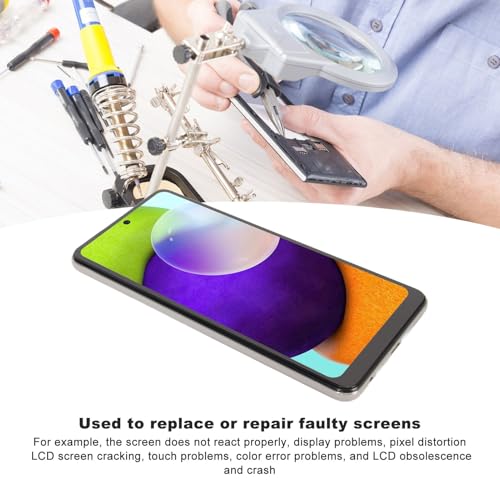 Rankomu OrganicLED pekskärm för Samsung Galaxy A52 - Vit