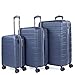 Produktbild JASLEN - Satz mit 3 Koffer 4 Rädern. ABS. USB. Dehnbar, hart, bequem und leicht. TSA-Sperre. Kleine, mittlere und große Größen. Qualität und Marke 171200, Color Blau