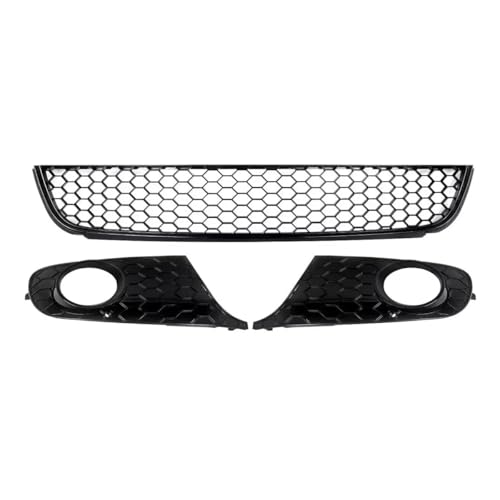 Calandre Inférieure Avant Golf MK6 Remplacement Grille Cassée ABS Noir 09-13 - 2
