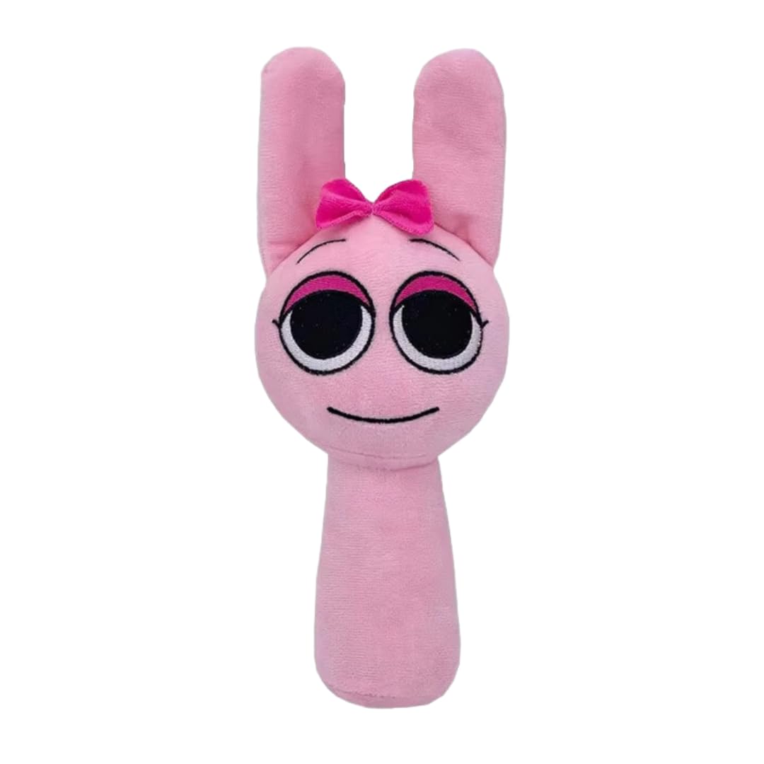 TechMax Solution Pink Bow Sprunki Plush Toys-picture-10