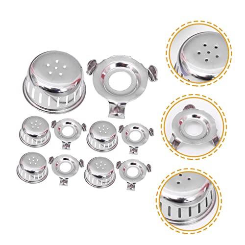 Kit de repuestos para ollas a presión ABOOFAN de 10 piezas: tapas antiobstrucción resistentes a altas temperaturas, compatible con ollas a presión eléctricas universales, material acero inoxidable miniatura 3