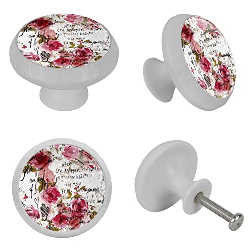 Poignées de tiroir roses pour commode résolvant le manque de style - 5
