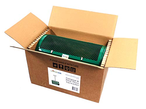 Landzie Gazon & tuinverspreiders - 24 inch metalen gaasmand - compostverspreider - turfmosverspreider voor tuin en… - Image 8