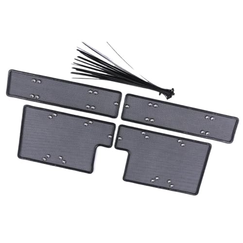 Bandes de Calandre Grille de protection anti-insectes en acier inoxydable pour voiture, compatible avec Toyota RAV4 (2019-2020) Calandre