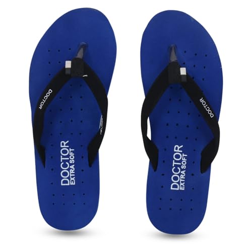Image of DOCTOR EXTRA SOFT House Slipper for Women's Care Dr Orthopaedic Super Comfort Fitting Flat Cushion Chappal Flip-Flop for Ladies & Girl's