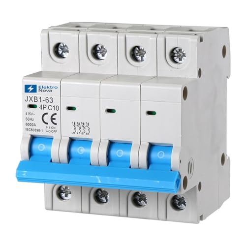 Interruptor magnetotérmico trifásico para proteger motores y líneas de 380V