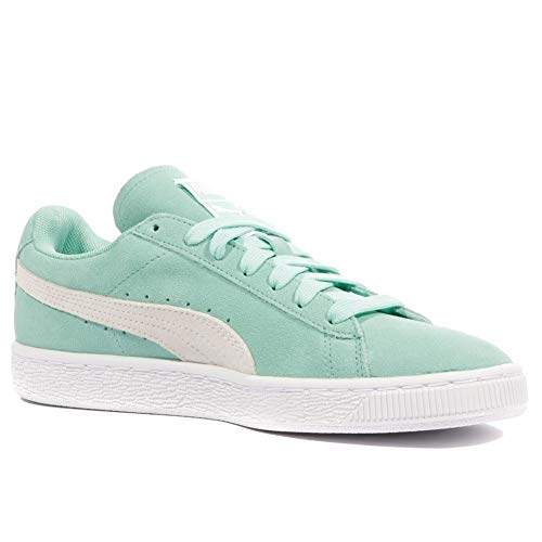 Image of Puma Suede Classis Women's S6, Women's Low-Top Sneakers, Green (Green /White), 3.5 UK (36 EU)