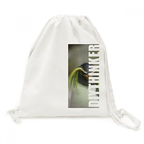 Sac en toile premium pingouin Antarctique photo nature pour voyage