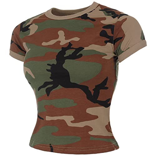 MFH US T-Shirt Damen - Woodland Größe L