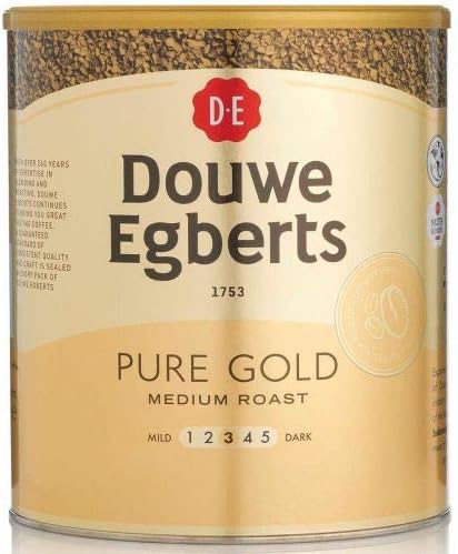 Douwe Egberts Pure Gold Instant Coffee for 470 Cups 750g Ref 4041...