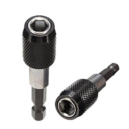 JTENG 2pc 1/460 mm Hex Shank Quick Release Holder...