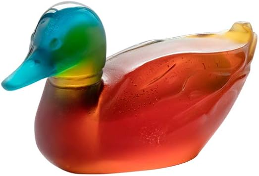 Daum Crystal Mallard Duck #05581