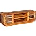 Produktbild vidaXL Massivholz TV-Schrank Fernsehtisch Lowboard Sideboard Antik 120x30x40 cm