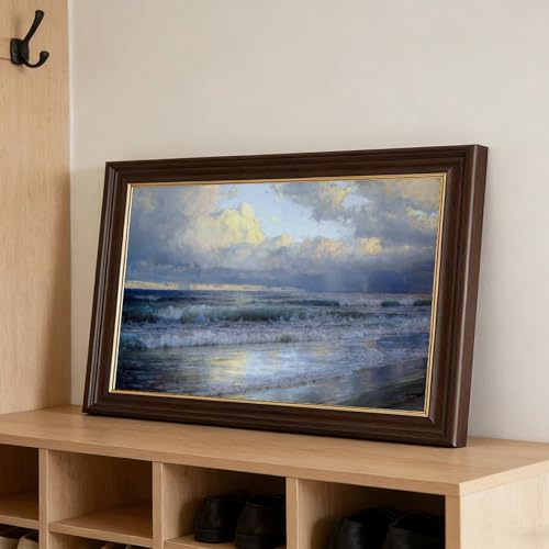Impression sur toile New Jersey Shore affiche William Trost Richards premium