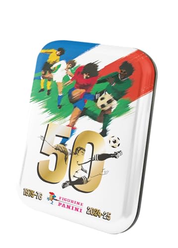 Boîte Métal PANINI Foot Ligue 1 2024-2025 – 12 Pochettes 84 Stickers - vue 4