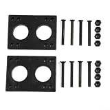 Skateboard-Riser-Pads, 10 mm, Gummi, mit 40 mm Bolzen