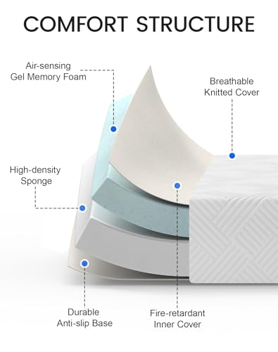 King size memory foam Tempur mattress