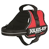  Julius-K9 Hundegeschirr Power Mini-Mini/S, 40 x 53 cm, Rot
