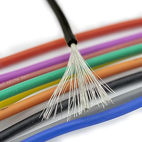 UMTMedia 1 Metre 8AWG Black Silicone Wire Cover