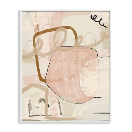 'Contemporary Layered Abstract Shapes'| Framed Giclee Art