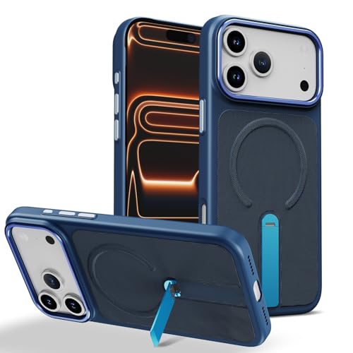 Coque iPhone 15 Plus bleu en silicone rigide et finitions tissu haut de gamme