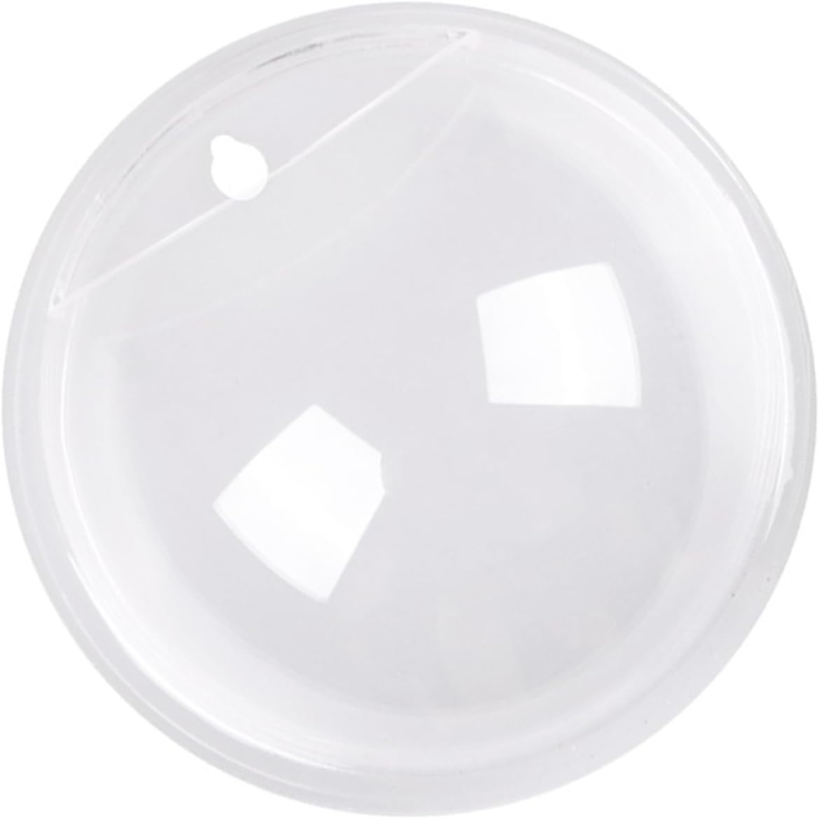 YARNOW Wall Mounted Acrylic Fish Bowl Round Hanging Vase for Decor Stylish Wall Decoration for Betta Fish and Plants Diameter