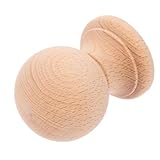 GAROZATION Puntale Decorativo in Legno Grezzo Capitelli Romani 6X4 CM Terminali per Mobili...